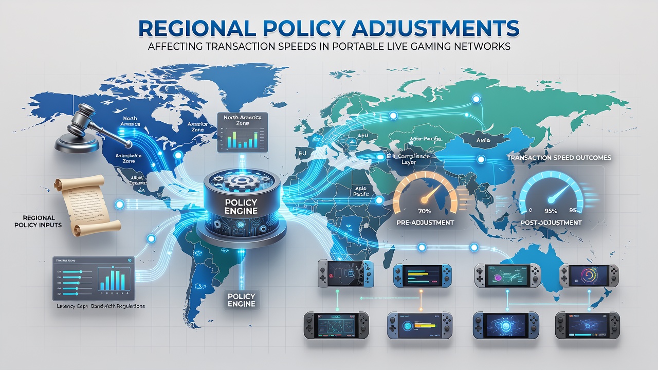 Network diagram illustrating policy-driven transaction pathways in mobile live gaming environments