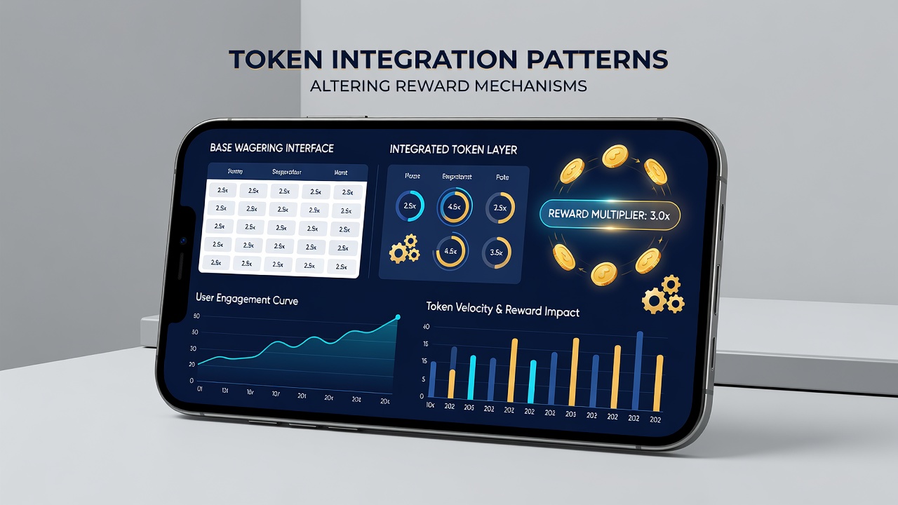 Close-up of mobile live dealer table interface showing token rewards accumulating during gameplay on a smartphone screen